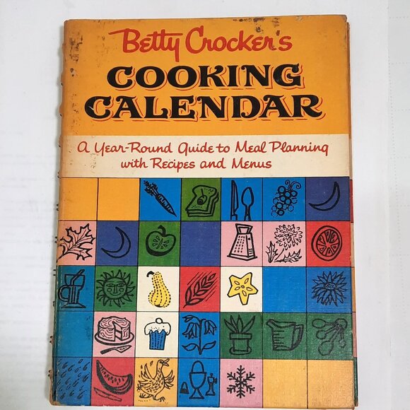 Betty Crocker’s Cooking Calendar, 1st Ed, 1st Printing, 1962 Vintage Cookbook - Picture 1 of 12